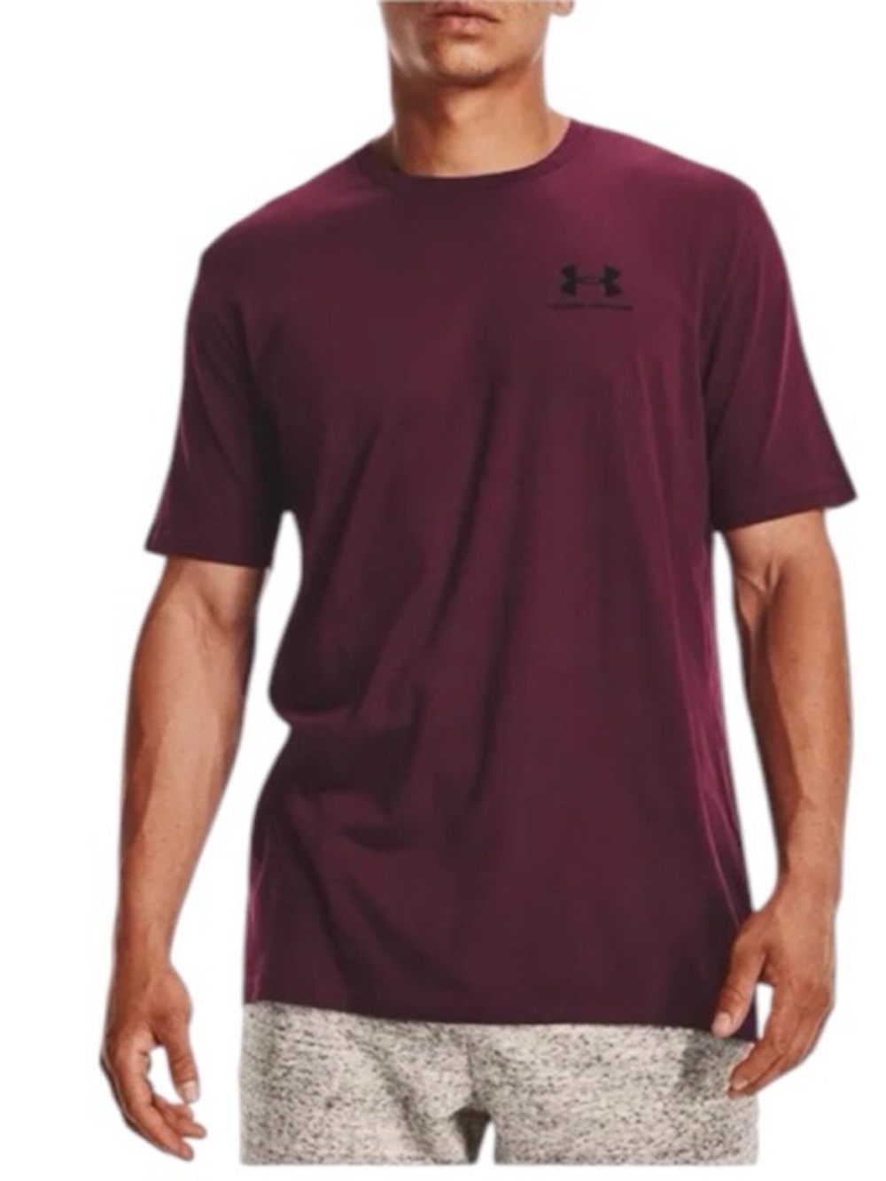Under Armour Men's Maroon HeatGear Tee